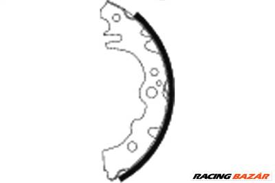 TEXTAR 91068000 - fékpofakészlet DAIHATSU