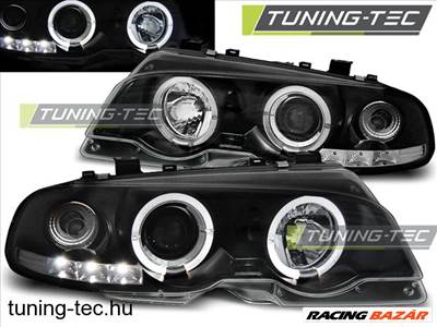 BMW E46 Angel Eyes 04.99-03.03 FEKETE COUPE/ CABRI