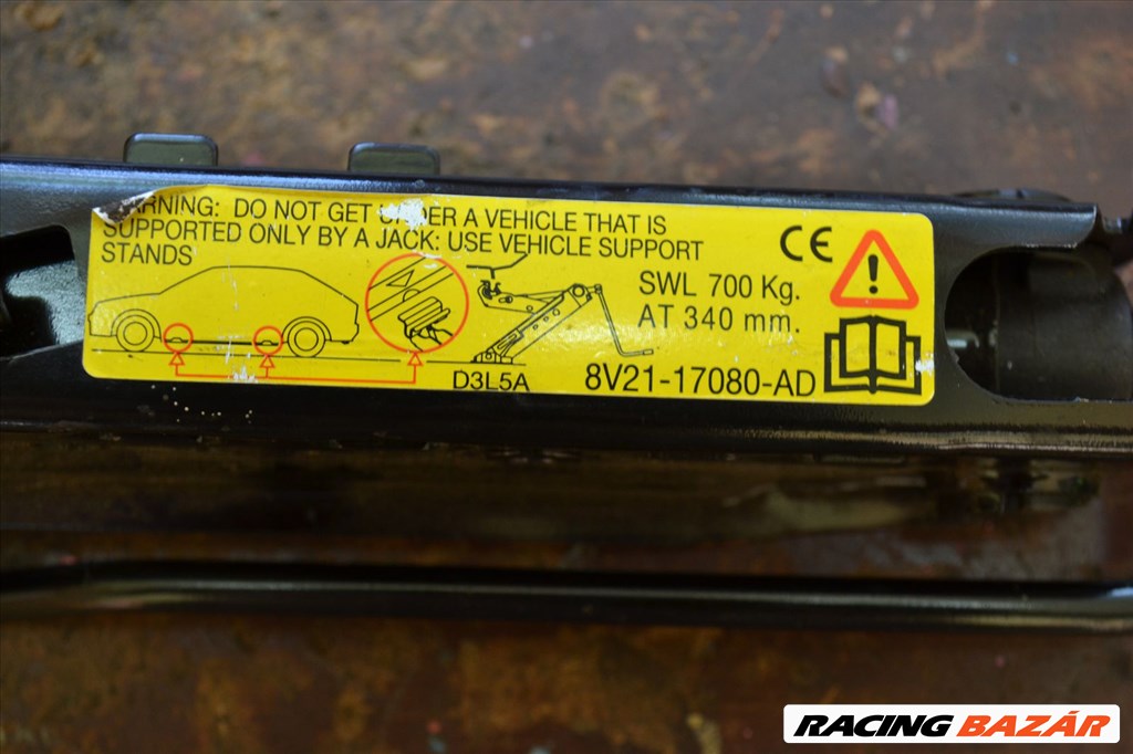 Ford gyári emelő, autóemelő! 8V21-17080-AD, 8V2117080AD 3. kép