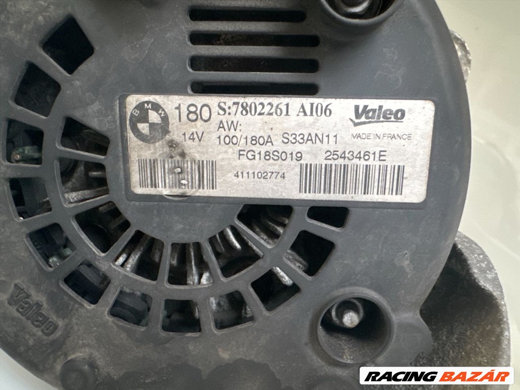 BMW E60 E61 520d N47D20A 177le generátor 2543461e 3. kép