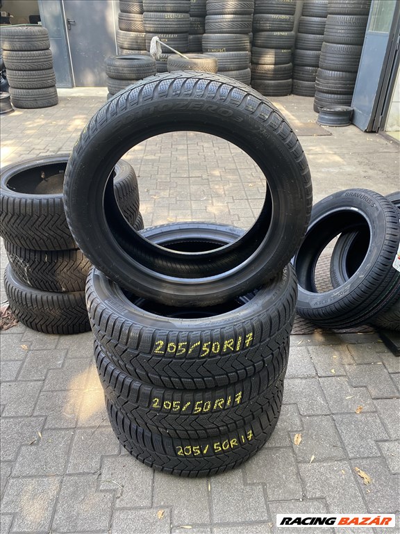  205/5017" újszerű Pirelli Sottozero 3 téli gumi 4db 2. kép