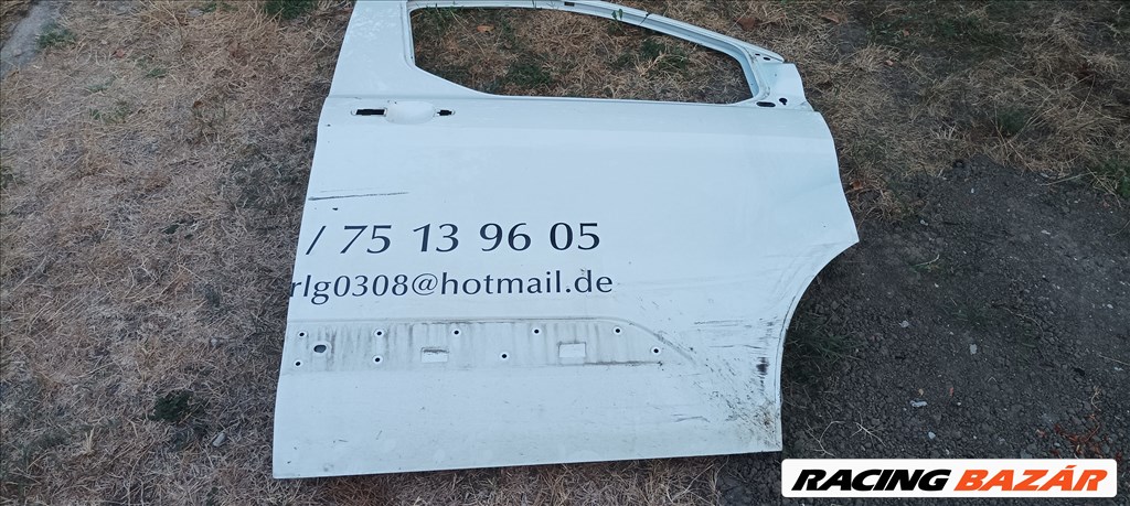 Ford Transit Custom jobb első ajtó fehér színben 3. kép