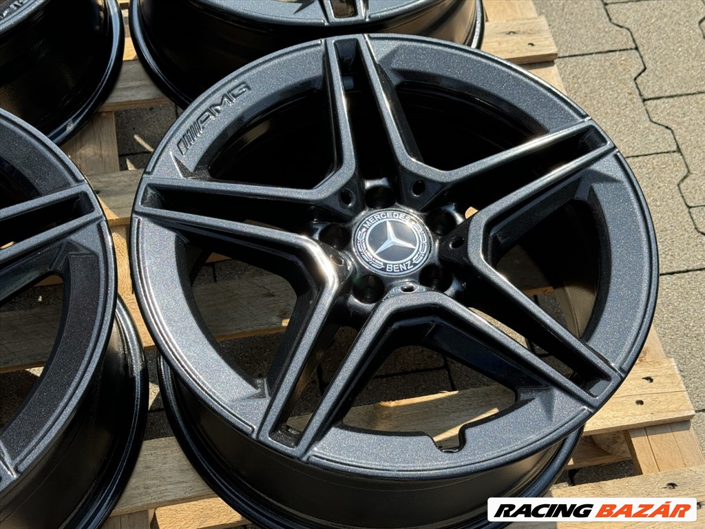R18 5x112  Original Mercedes C-Class W205 S205 kétszéles gyári felnik 2. kép