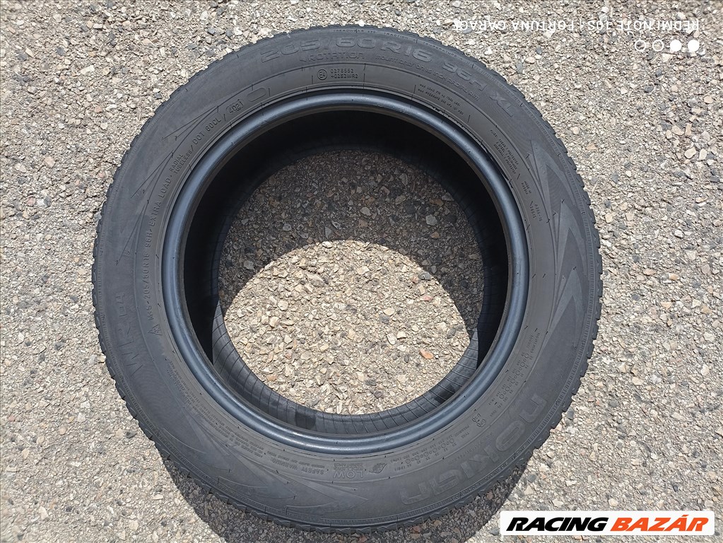 205/60 R16" Nokian használt téli gumik 3. kép