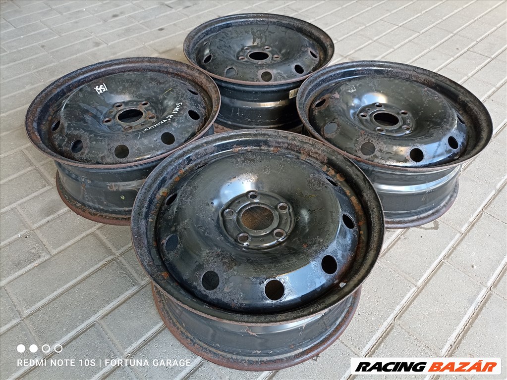  5x108 16" Renault használt lemezfelni garnitúra (55) 2. kép