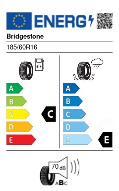 Bridgestone Ecopia EP25 185/60 R16 86H nyári gumi 2. kép