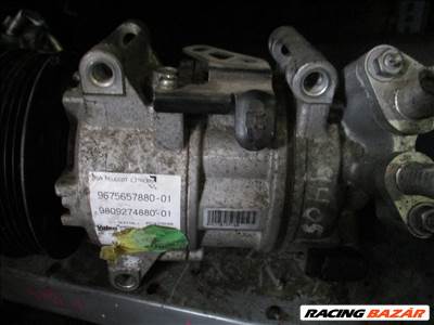 Citroën C4 DS3 C3 Peugeot Partner 207 308 II 1.4-i-1.6 HDI klíma kompresszor 9675657880 9671216280