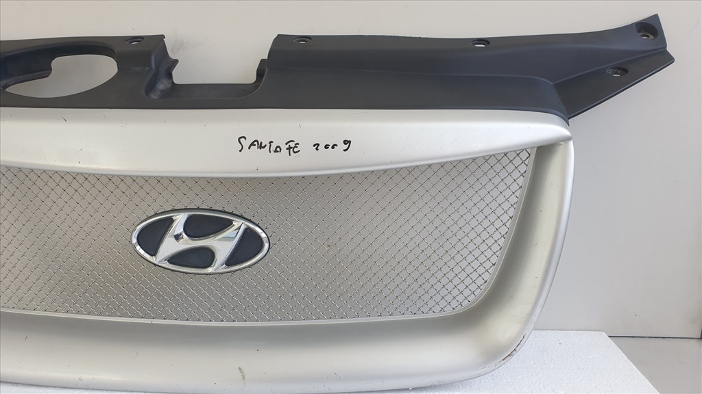 508726 Hyundai Santa Fe, 2009, Hűtőrács, Díszrács, Hűtőmaszk, 86353-2B000 4. kép