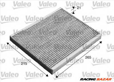 VALEO 715553 - pollenszűrő ABARTH ALFA ROMEO CITROËN DACIA FIAT HYUNDAI OPEL PEUGEOT VAUXHALL