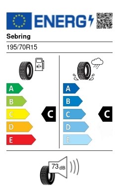 Sebring Cargospeed Evo 195/70 R15C 104/102R kisteher nyári gumi 2. kép