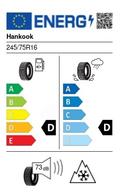 Hankook RF11 DynaproAT2 245/75 R16 111T off road, 4x4, suv négyévszakos gumi 2. kép
