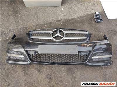 Mercedes C-osztály W204 első lökhárító , kompletten