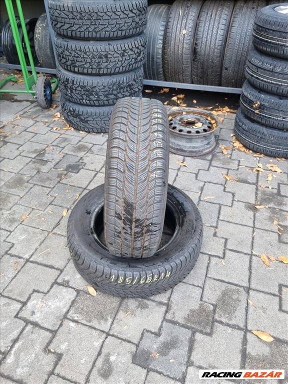  185/6514" újszerű Sava Eskimo S3+ téli gumi 2db  3. kép