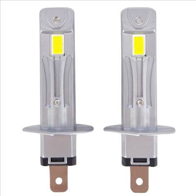 H1 LED izzó CANBUS 12V 6500K Jégfehér - Hideg fehér 7035 CSP LED autóba - A51 - 2700 lm - 2db-os készlet ✔️