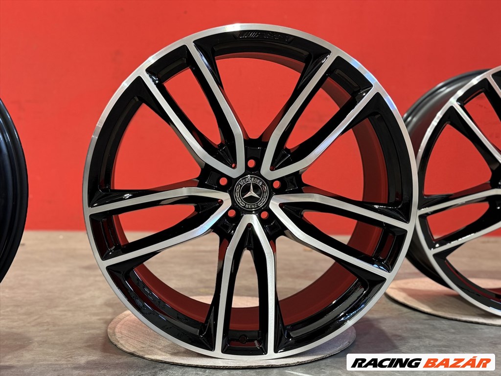 R23 Original Mercedes  9.5J ET45 - A167 401 7700 A1674017700 1db felni 1. kép