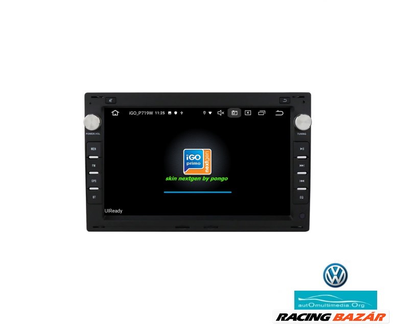 VOLKSWAGEN ANDROID MULTIMÉDIA, WIFI, GPS, BLUETOOTH, 7 INCH, TOLATÓKAMERÁVAL! 3. kép