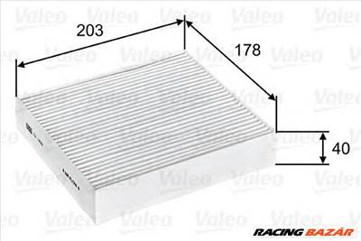 VALEO 715603 - pollenszűrő MITSUBISHI SMART