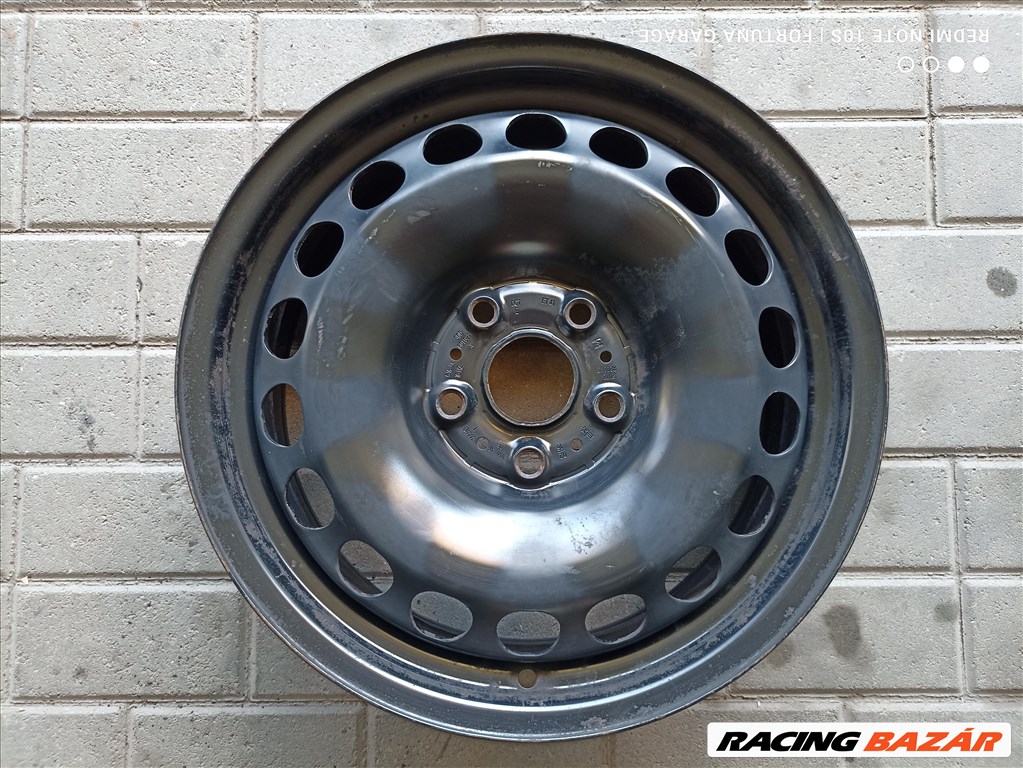 5x112 16" Volkswagen használt lemezfelni garnitúra (432) 3. kép