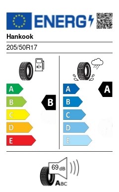 HANKOOK 205/50 R17 93W XL K135 VENTUS PRIME 4 nyári gumi 2. kép