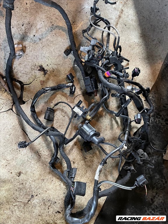 Volkswagen Passat B6 2.0 CRTDi Motorblokk Vezetékköteg  3. kép