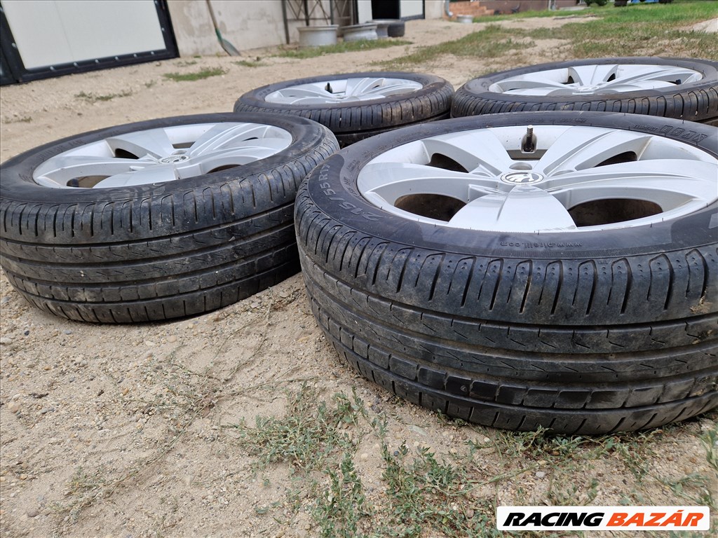 Skoda Superb III gyári 17" alufelni garnitúra 8. kép