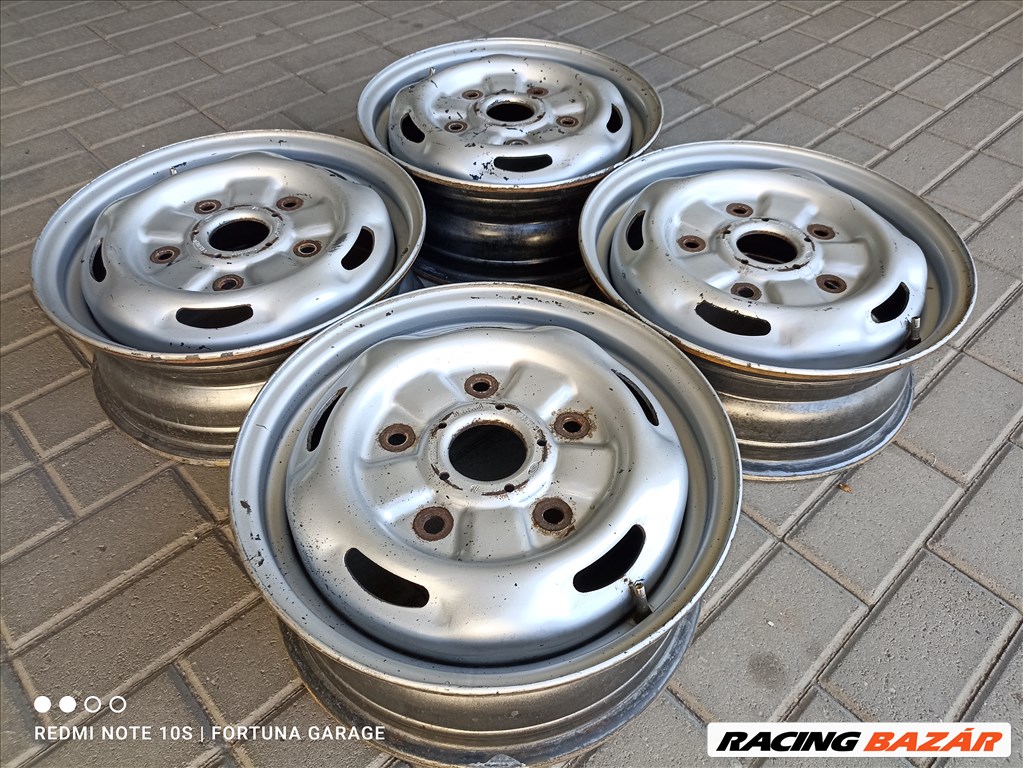 5x160 15" Ford Transit használt lemezfelni garnitúra (R420) 2. kép