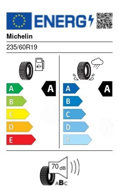 MICHELIN 235/60 R19 107V XL E PRIMACY nyári gumi 2. kép