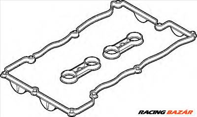 ELRING 448.520 - tömítéskészlet, szelepfedél BMW