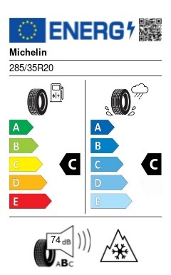 Michelin Pilot Alpin PA4 XL Grnx 285/35 R20 104W téli gumi 2. kép