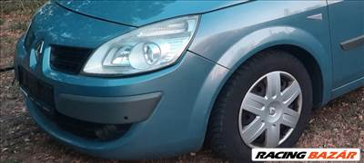 Renault Scénic II sárvédő jobb bal kék TED47 gyári szép