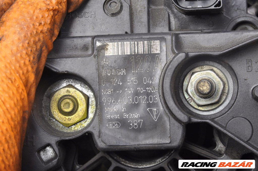 Porsche 911 996 generátor 99660301203 6. kép