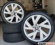 5x112 Gyári Volkswagen Golf Bergamo alufelni 225/40 R18 téli gumik   /K260.