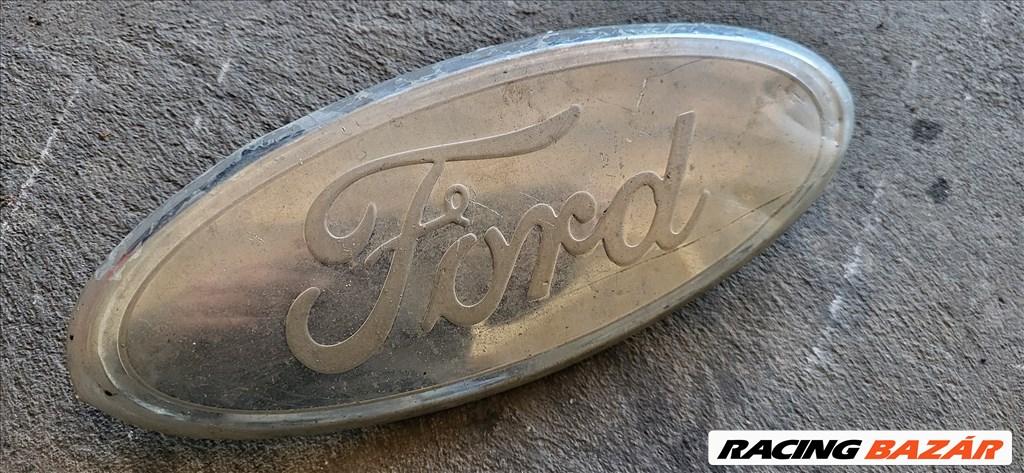 Ford Transit Tranzit MK7 06- Első lökhárító Ford felirat embléma 3409 4l3415402a16ac 5. kép