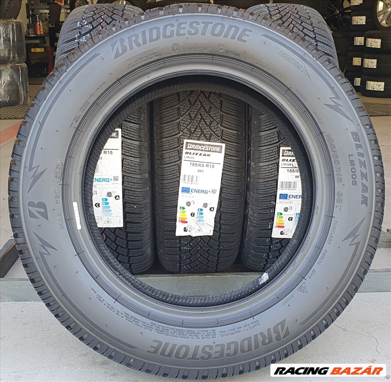 ÚJ Bridgestone Blizzak 185/65 R15 téli gumi 4db    /T163. 1. kép