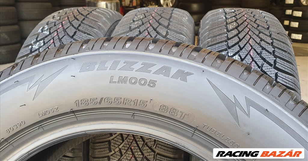 ÚJ Bridgestone Blizzak 185/65 R15 téli gumi 4db    /T163. 2. kép