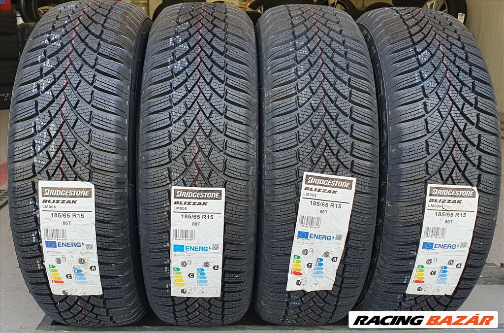 ÚJ Bridgestone Blizzak 185/65 R15 téli gumi 4db    /T163. 3. kép