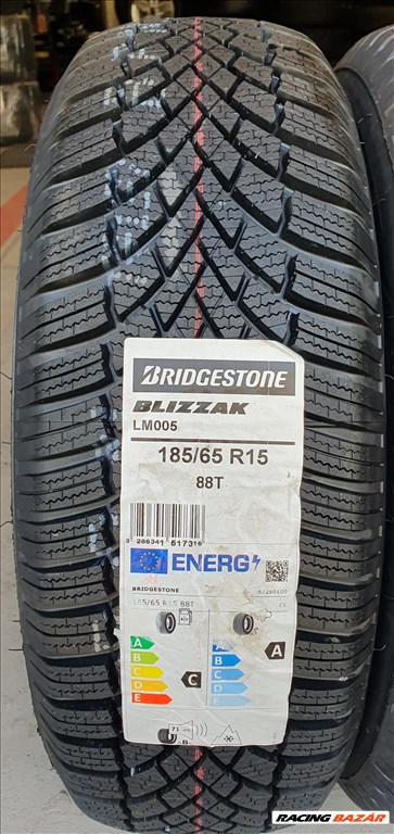 ÚJ Bridgestone Blizzak 185/65 R15 téli gumi 4db    /T163. 4. kép