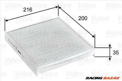 VALEO 715746 - pollenszűrő DACIA NISSAN RENAULT