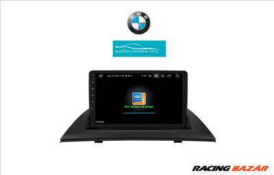 BMW X3 E83 Android CarPlay Multimédia GPS Rádió Tolatókamerával