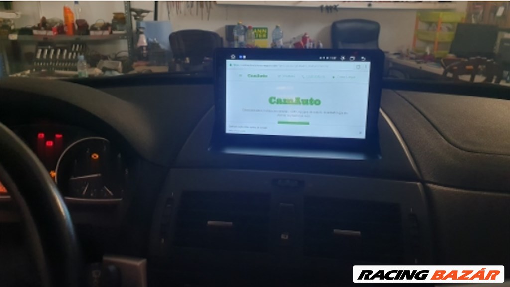 BMW X3 E83 Android CarPlay Multimédia GPS Rádió Tolatókamerával 6. kép