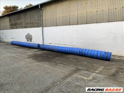 levegő vezeték - rugalmas flexibilis cső  50cm / átmérő 50cm //  2x6m
