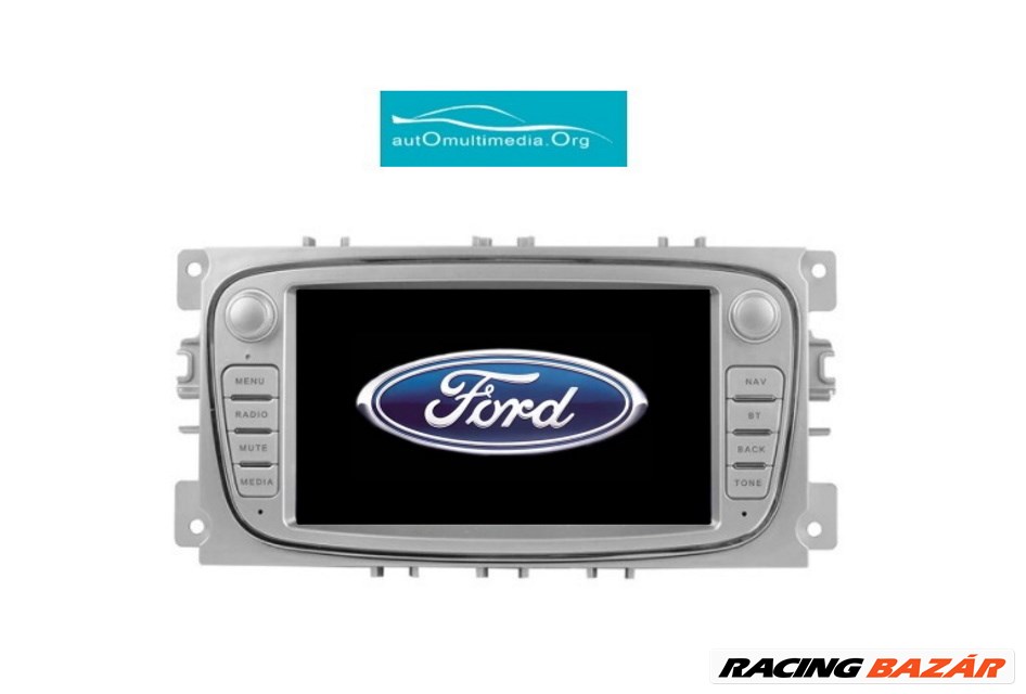 Ford Android Multimédia, CarPlay, Wifi, GPS, Bluetooth, Tolatókamerával! 1. kép