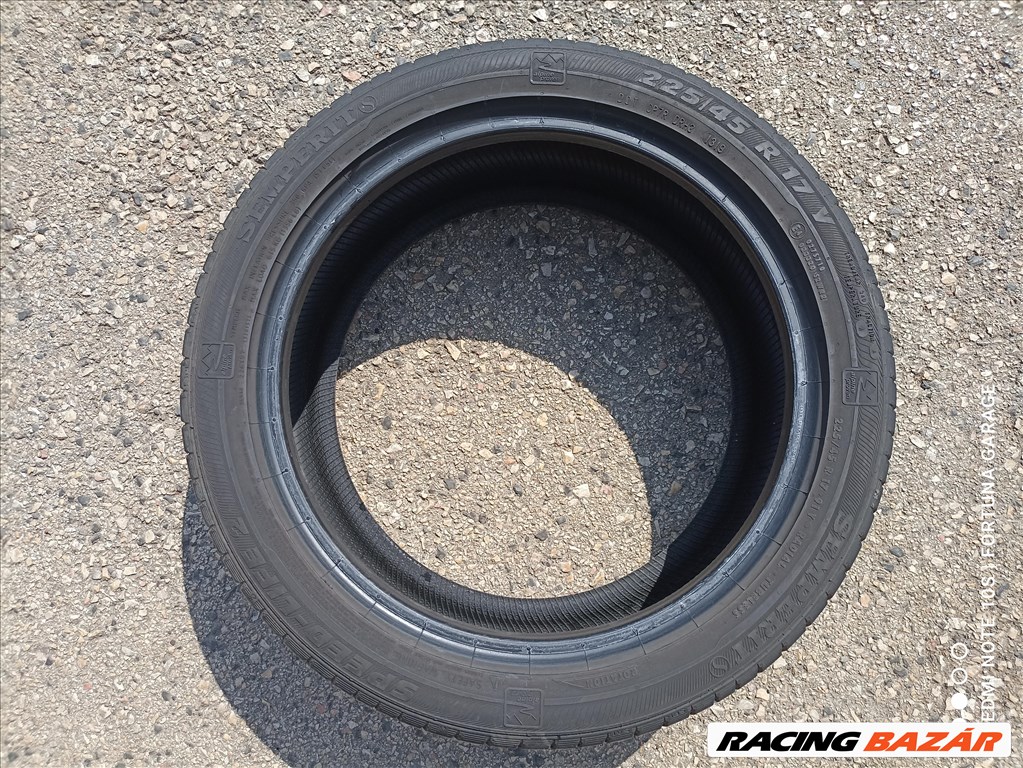 225/45 R17" Semperit használt nyári gumik 3. kép