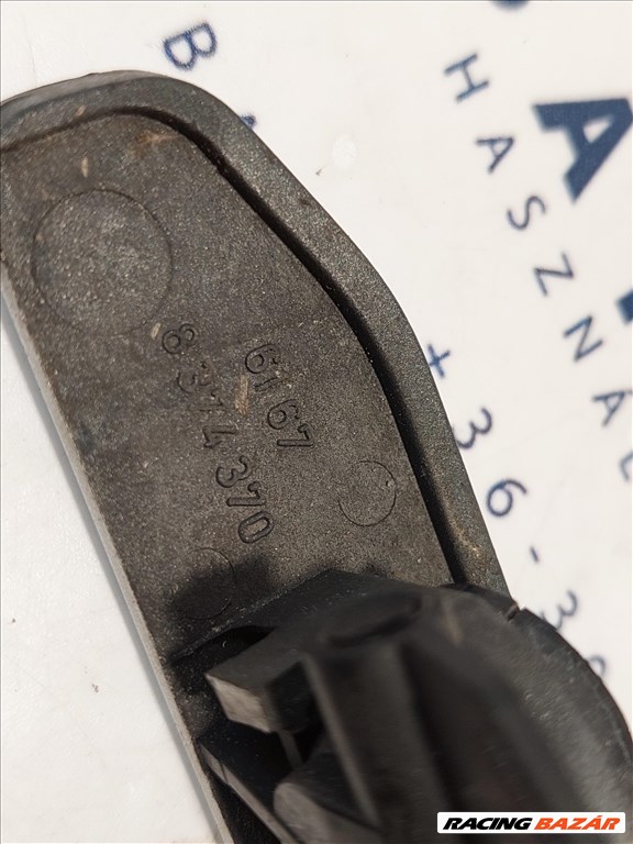 BMW E46 sedan touring jobb első ezüst fényszórómosós lámpamosó bajuszléc takaró fúvóka (004566) 61678374370 4. kép