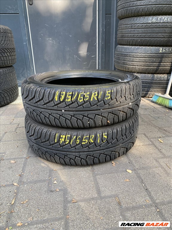  175/6515" újszerű Uniroyal SM Plus 77  téli gumi 2db 1. kép