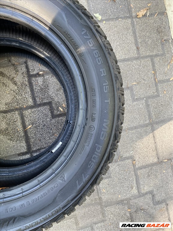  175/6515" újszerű Uniroyal SM Plus 77  téli gumi 2db 3. kép