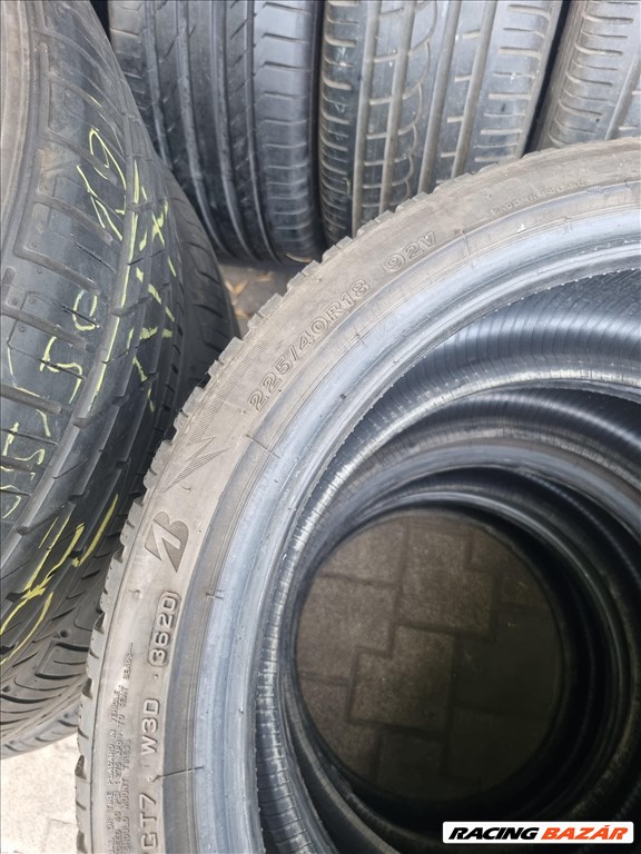  225/4018" újszerű Bridgestone Blizzak LM005 téli gumi 2db  4. kép