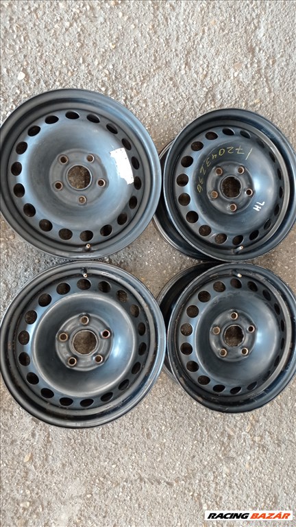  5x112 lyukosztású 6JJ 15" használt (gyári felni) lemezfelni 1. kép