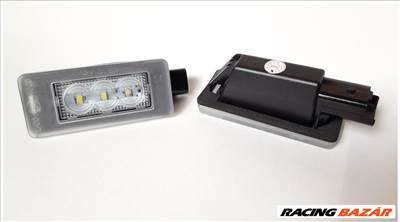 Peugeot 207CC 208 2008 308 II 6000K fehér SMD LED rendszámtábla világítás