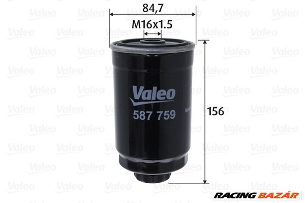 VALEO 587759 - Üzemanyagszűrő CHRYSLER DODGE JEEP 1. kép